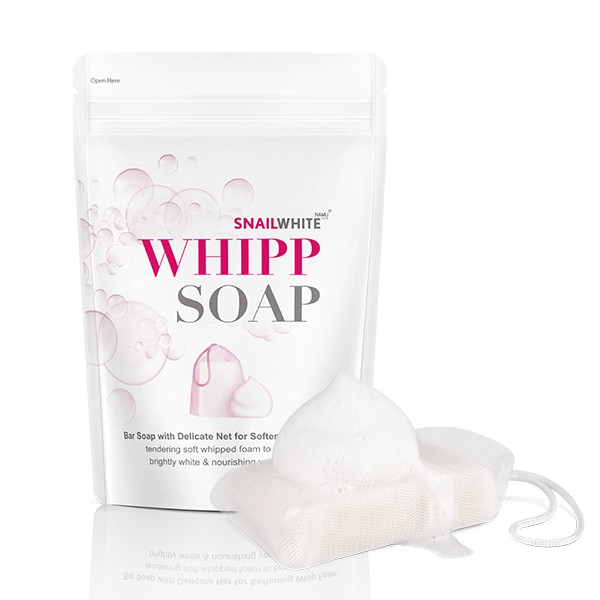 NAMULIFE SNAIL WHITE WHIP SOAP