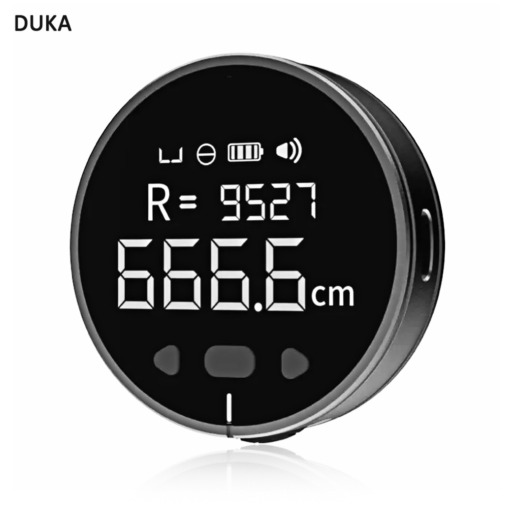 Duka เครื่องวัดอัจฉริยะ แบบชาร์จไฟ 8 ฟังก์ชั่น หน้าจอ HD LCD