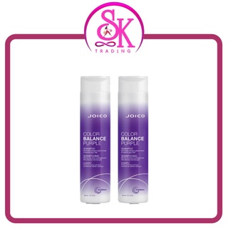 Joico Color Balance Purple shampoo / Conditioner 250 ml. สำหรับผมทำสีโทนบลอนด์เทา