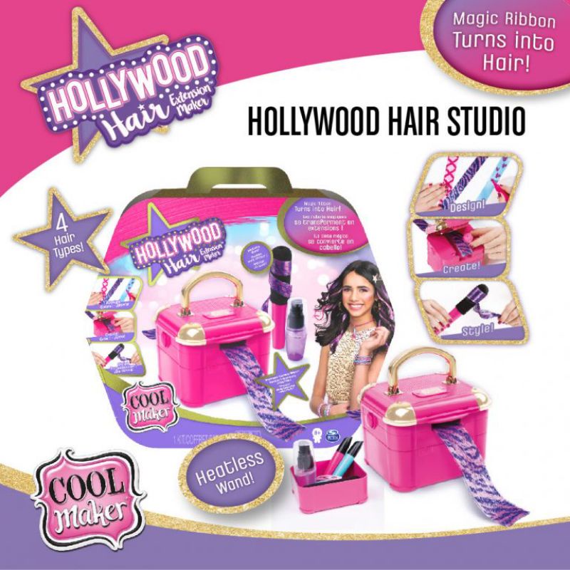Hollywood Hair Studio ของเล่นชุดทำผมสำหรับเด็ก ทำได้เหมือนจริง