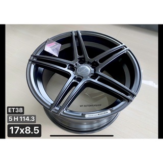 17x8.5" 5 รู/114.3 ยี่ห้อ SSW สีดำ⚫️ผลิตไทย🇹🇭 สำหรับรถเก๋ง 5 รู HONDA TOYOTA MAZDA แม็ก แข็ง เหนียว ปลอดภัย SALE‼️