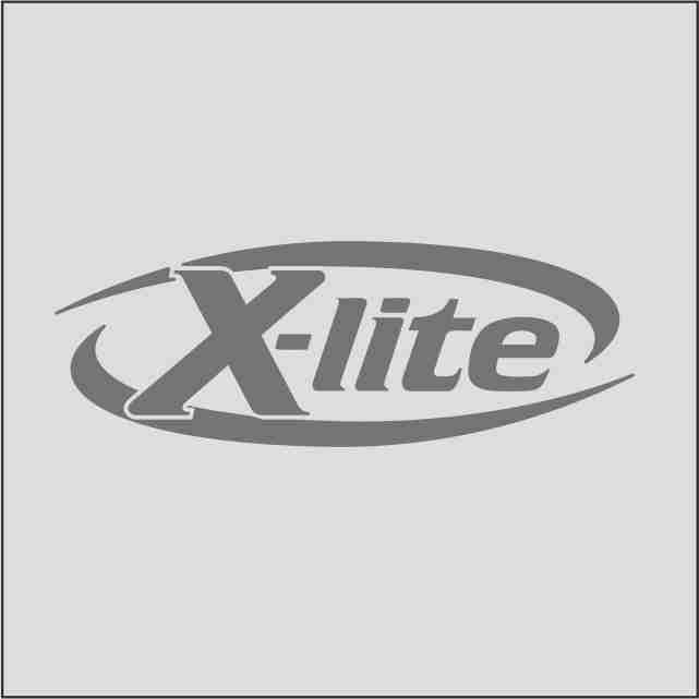 สติ๊กเกอร์ตัด - สติ๊กเกอร์กระบังหน้าหมวกกันน็อค X-Lite Xlite 4.5x1.5cm