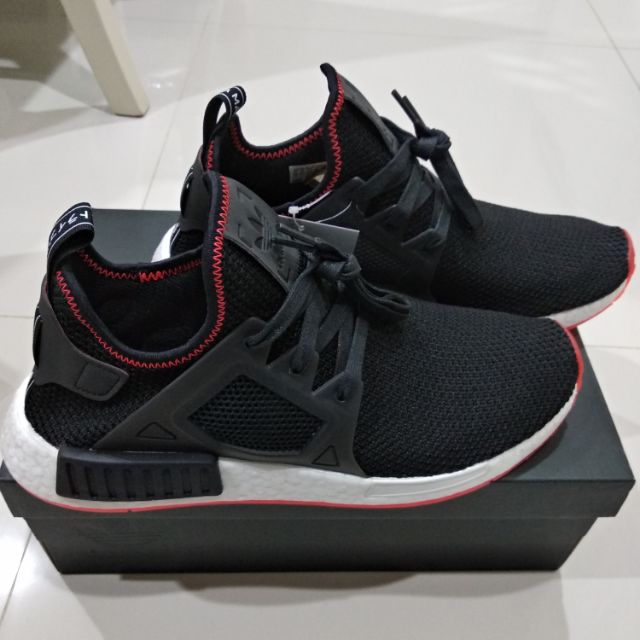 (แท้100%)Adidas NMD XR1 CORE BLACK,SOLAR RED เบอร์10US