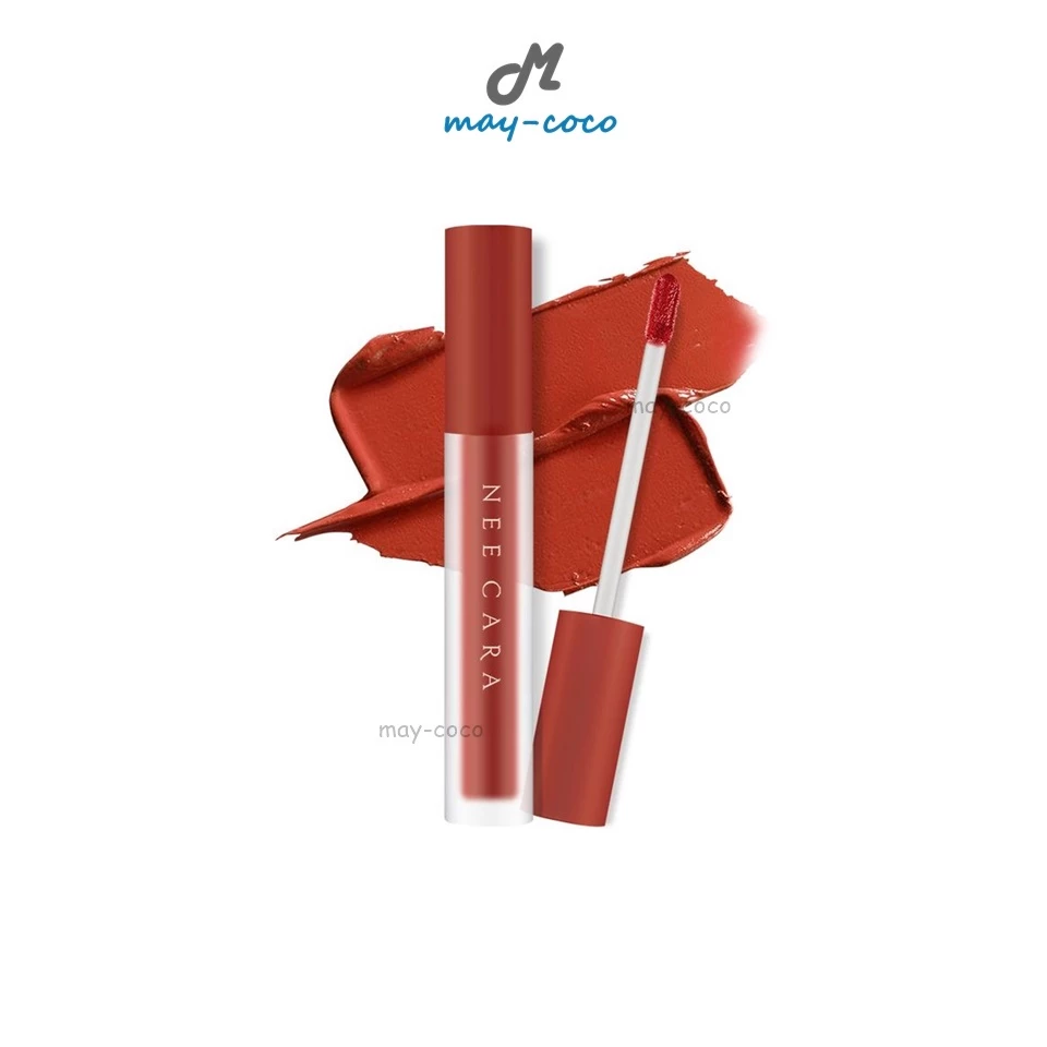 ถูก/แท้/มีไลฟ์ (มีสีใหม่) ลิป Nee Cara Velvet Matte Lip Glaze ลิปเกลซ แมท แมทต์ ลิปจุ่ม เวลเวท นีคาร่า