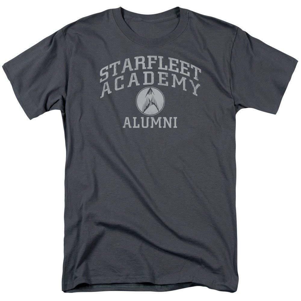เสื้อยืดลายกราฟฟิก alumni starfleet Academy Star Trek