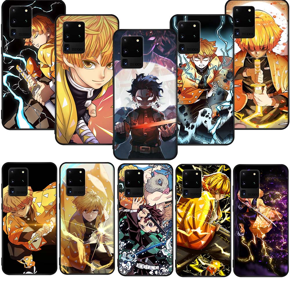 Samsung Galaxy A13 A01 A02 A02s A03s เคสโทรศัพท์แบบนุ่ม TPU ปลอกซิลิโคน FB90 Zenitsu Agatsuma Anime 