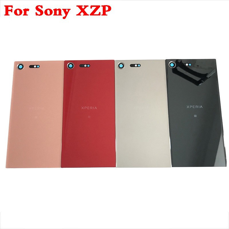 For Sony Xperia XZ Premium XZP G8142 G8141 Glass Cases Battery Housing Cover