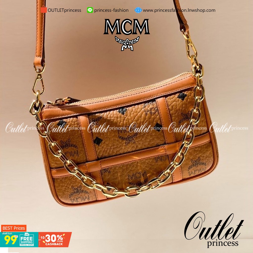 MCM MINI DELMY SHOULDER BAG ที่สุดของรุ่นที่ฮอตหนักมาก คอลเลคชั่นที่ยอดขายดีตั้งแต่วันแรกที่ลง shop