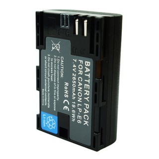 แบตเตอรี่ LP-E6 1800mAh for canon EOS 5D MK III 5D MK II 6D 7D 70D 60D //0008//