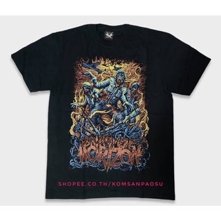 คอตต้อนคอกลม♙✷■เสื้อวง bring me the horizonS-5XL