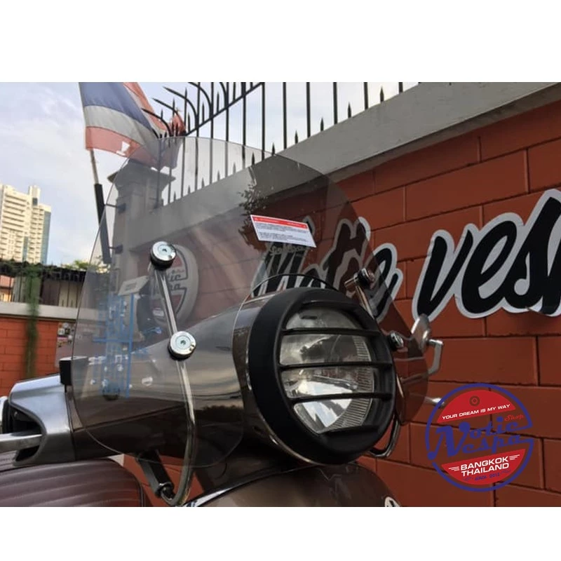 วินชิวหน้า Vespa ทุกรุ่น สีชา หรือ สีดำ - รูปที่ 1