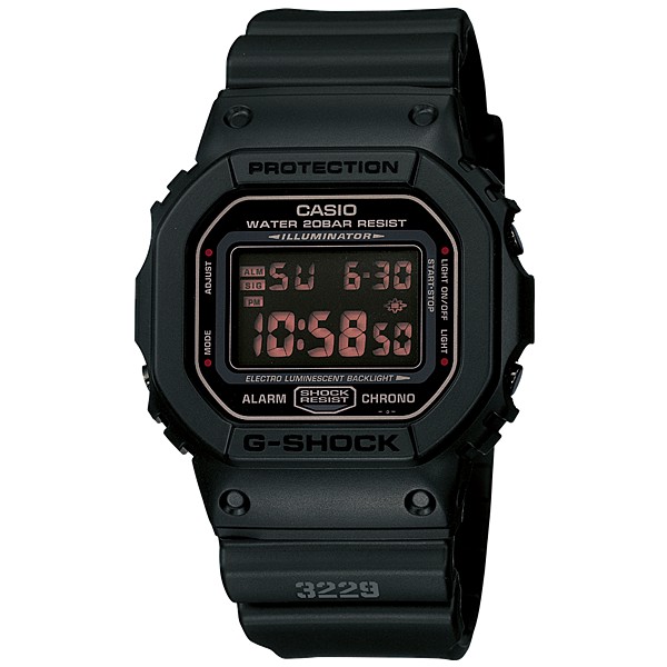 นาฬิกา คาสิโอ Casio G-Shock Limited Standard digital รุ่น DW-5600MS-1