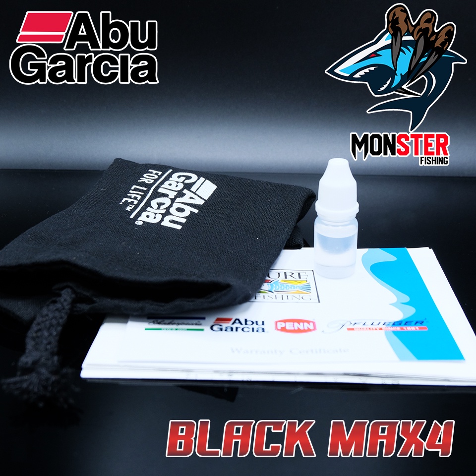 รอกหยดน้ำอาบูการ์เซีย ABU GARCIA BLACK MAX4/ MAX4-L (มีทั้งหมุนขวาและหมุนซ้าย) - รูปที่ 7