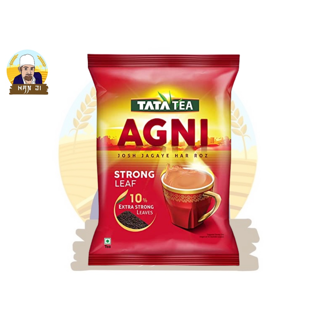 Tata Tea Agni Strong Leaf ใบชาเข้มพิเศษ  ชาอินเดีย 500กรัม