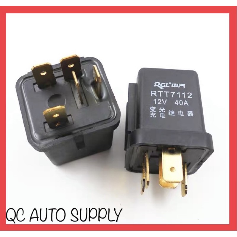 RTT7112 5PIN RELAY 40AMP 12V (น้ํา PROOF)สําหรับใช้ ON: UNIVERSAL VEHICLE
