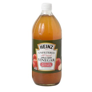 Heinz Unfiltered Apple Cider Vinegar 946ml  ไฮนซ์น้ำส้มสายชูแอปเปิ้ลไซเดอร์ไม่กรอง 946 มล