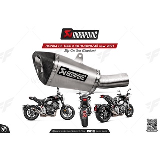 ท่อแต่ง Akrapovic Slip-On Line (Titanium) Shorty HONDA CB 1000 R 2018-2020/All new 2021