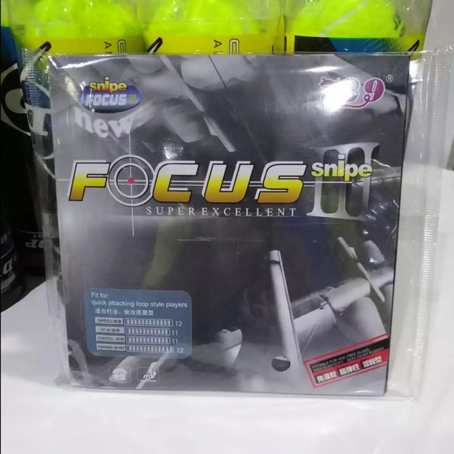 729 Focus 3 Snipe ยางปิงปอง Super Excellent