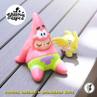 Greenie Elfie x Patrick Star Toy