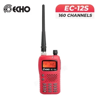 ECHO EC12s วิทยุสื่อสาร (รับจดใบอนุญาต) 5 วัตต์ ถูกกฏหมาย มีรับประกัน 1 ปี CB245 วอแดง วอวิทยุสื่อสาร richwave