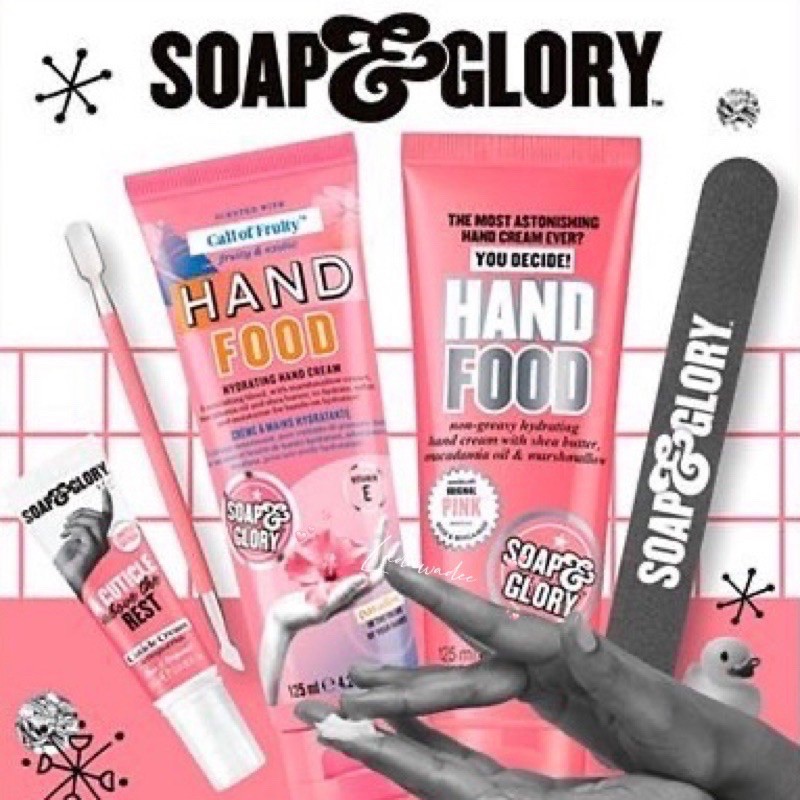 ครีมบำรุงมือ Soap & Glory Hand Food 125 ml. | Shopee Thailand