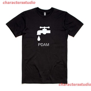 charactersstudio New เสื้อยืดพิมพ์ลาย 30 Distro PDAM AiR MiNuM เสื้อแฟชั่น sale