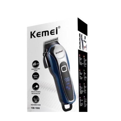 สินค้าพร้อมส่ง Kemei KM-1995 แบตเตอเลี่ยนตัดผมไร้สาย ปัตตาเลียนตัดผม