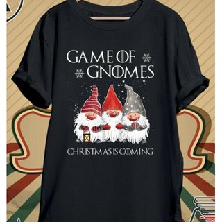 Ready Stock Printing Men Printing T Shirt Game Of Gnomes Christmas Coming