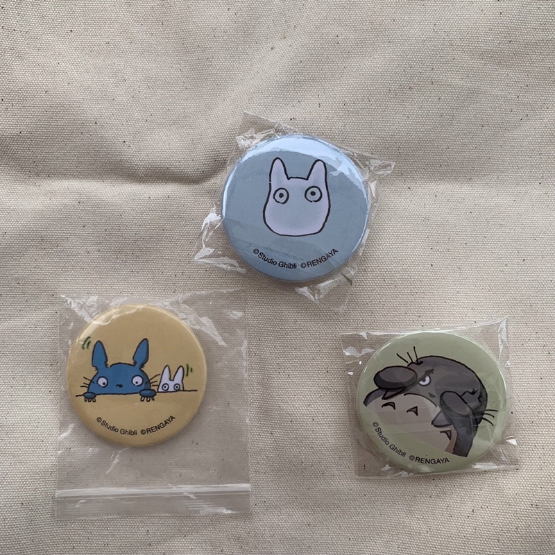 เข็มกลัดลาย Totoro Ghibli ลิขสิทธิ์แท้จาก @Studio Ghibli