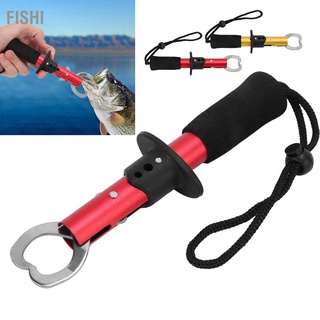 Fish Lip Gripper ที่จับสเตนเลส เครื่องมือตกปลา พร้อมสายรัดข้อมือ อุปกรณ์เกียร์