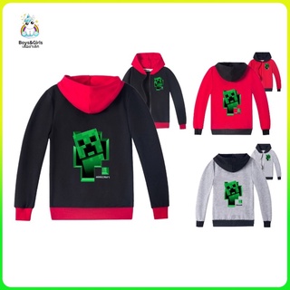 【COD】Roblox เสื้อฮู้ดซิปเด็ก เสื้อกันหนาว  cotton เสื้อฮู้ด