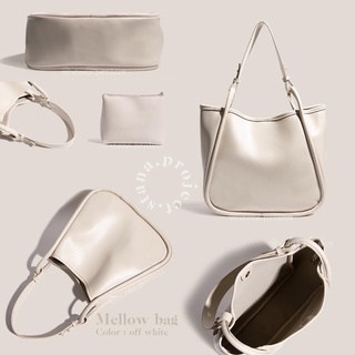 (พร้อมส่ง) •MELLOW BAG• ใส่หนังสือ ipad laptop จุของได้เยอะมาก