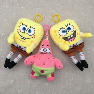 พวงกุญแจ จี้ตุ๊กตา SpongeBob SquarePants and Pie Daxing ของเล่นสําหรับเด็ก