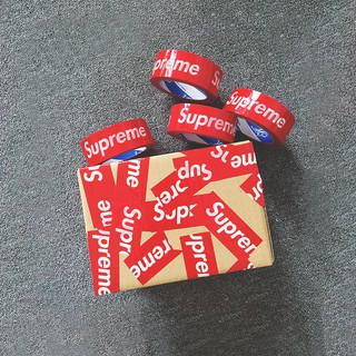 🔥พร้อมส่ง🔥 Supreme Tape เทปกาว (กว้าง 44 mm. ยาว 100 m.)