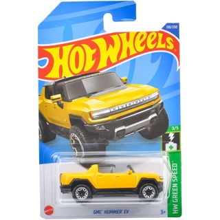 Hot Wheels Basic Car HW Green Speed No.130 GMC Hummer EV