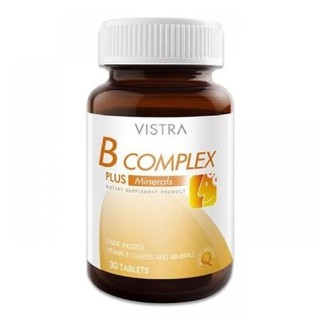 Vistra B Complex Plus Minerals 30 เม็ด