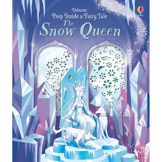 DKTODAY หนังสือ USBORNE PEEP INSIDE A FAIRY TALE: THE SNOW QUEEN