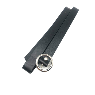 โปรโมชั่น : เข็มขัด หนัง PU สีดำ แฟชั่นสําหรับผู้หญิง