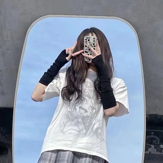 ถุงมือคอสเพลย์ นินจา แบบบาง ไร้นิ้วมือ ให้ความอบอุ่น เหมาะกับใส่กลางแจ้ง แฟชั่นโลลิต้า สําหรับผู้ชาย และผู้หญิง