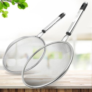   กระชอนด้ามสั้น( ตาข่ายเล็ก) รุ่น  Frying-washing-spoon-stainless-steel-05a-Boss