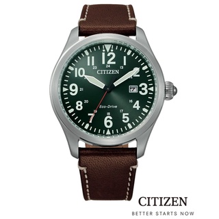 Citizen ชาย สายหนังแท้ BM6838-25X Eco-Drive