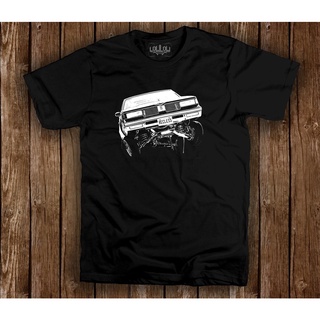 เสื้อยืดวินเทจ - ยูโร Cutty 3 ล้อหยุด Lowrider เสื้อยืด Cutlass