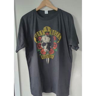 เสื้อยืดโอเวอร์ไซส์เสื้อยืด Gun N Roses T-shirtS-3XL