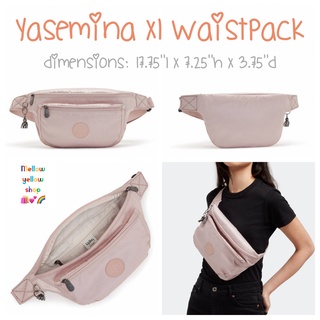 [2] Kipling Yasemina XL Waistpack #pinkrose