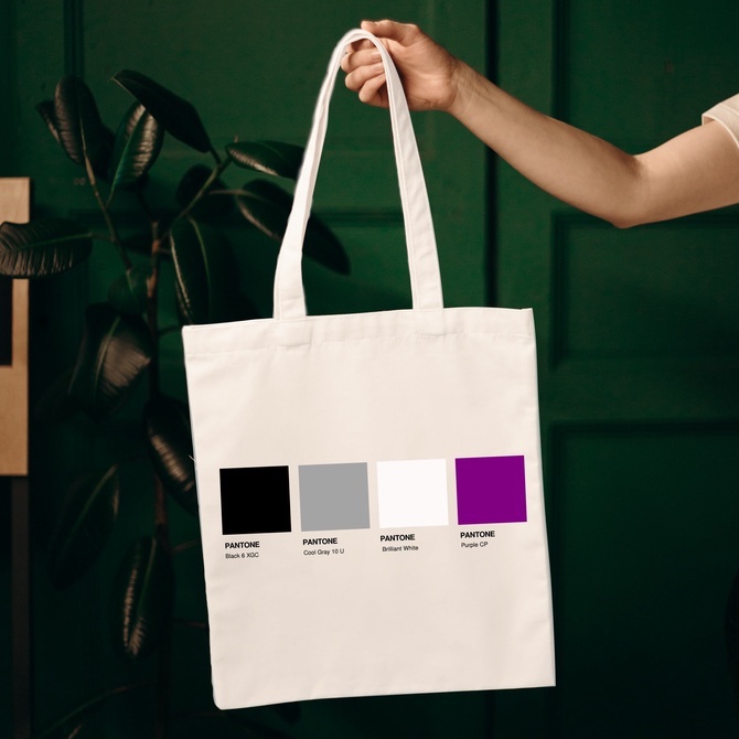 Ace Pantone Subtle Totebag - กระเป๋าผ้าแคนวาสสี Ace Pantone Swes