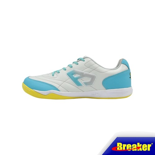 Breaker รองเท้าฟุตซอลเบรกเกอร์ Breaker Real (BK0911) สี White Size 38 - 44