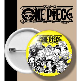 ONEPIECE BADGE เข็มกลัด วันพีช เหลือง YELLOW