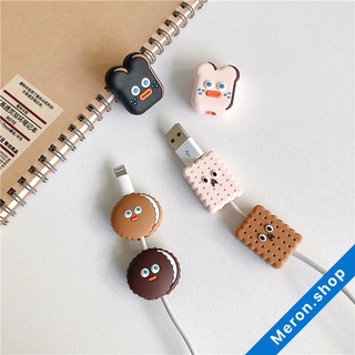 พร้อมส่งจากไทย Cable Bite ที่กันสายหัก ลายการ์ตูน cable protector สำหรับ สายชาร์จ