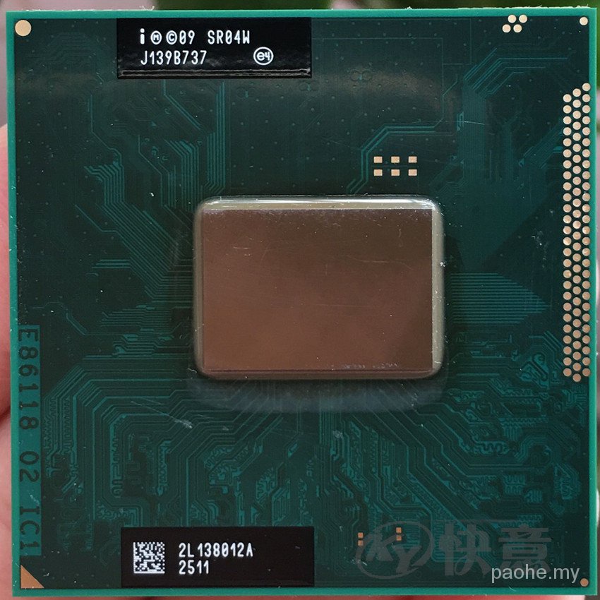 Intel Core i5 2430M 2450M 2520M I7 2620 2640M SR04W 2.40GHz แล็ปท็อป PC CPU โปรเซสเซอร์ซ็อกเก็ต G2 9