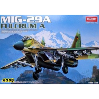 โมเดลเครื่องบิน Academy Model 1/48 AC12263 MIG-29A 1/48